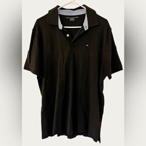 Tommy Hilfiger‎ Men's Black Polo Shirt Size XL